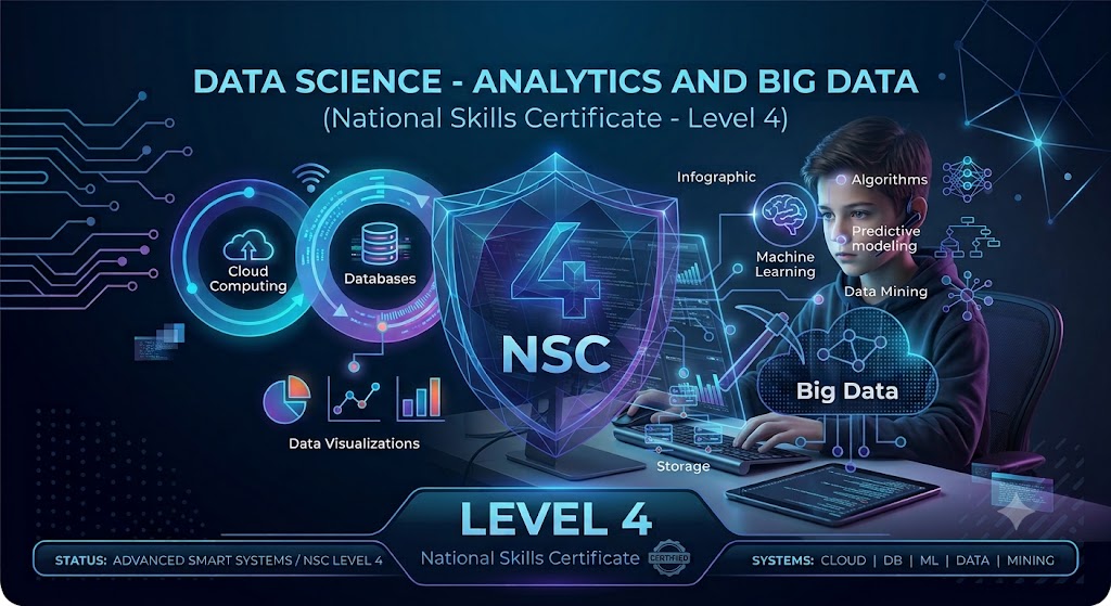 Data Science - Analytics and Big Data (National Skills Certificate - Level 4)