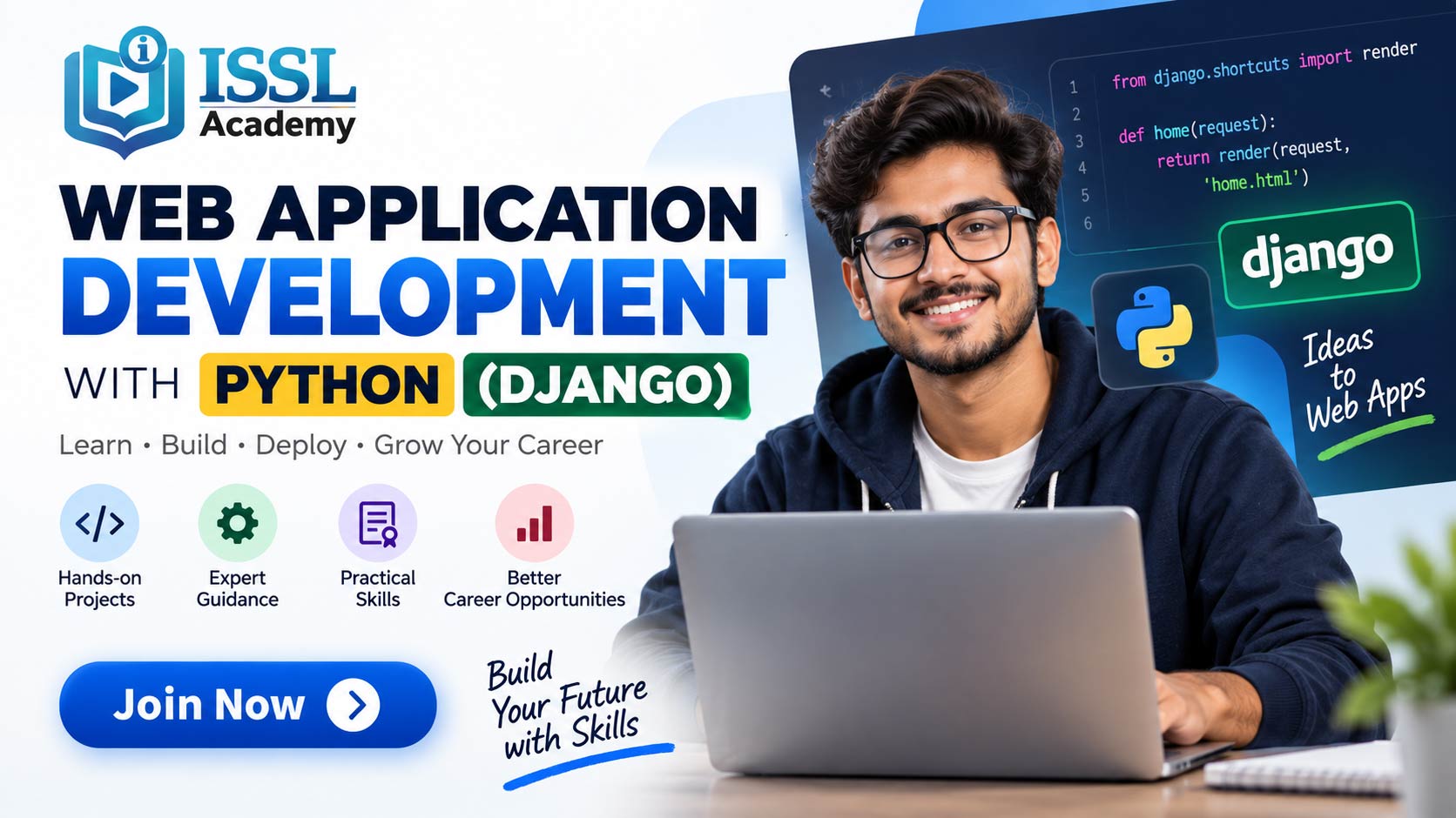 Web Application Development with Python (Django)